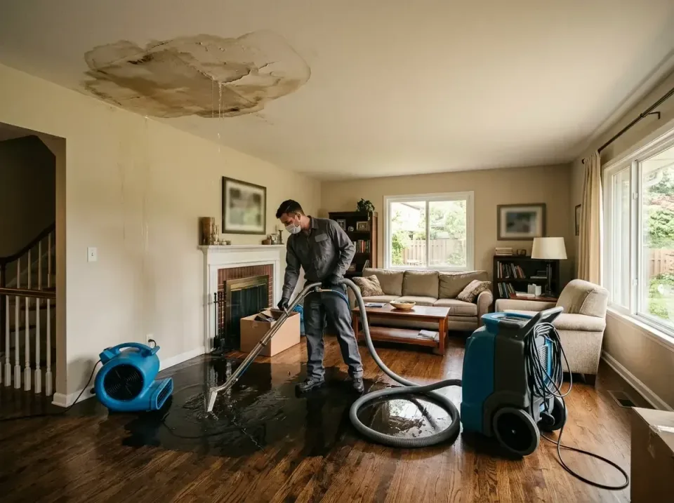 attic-pipe-burst-ceiling-drip-008 — frequently asked questions, Water Damage Restoration & Carpet Care in Hoyt Lakes, MN